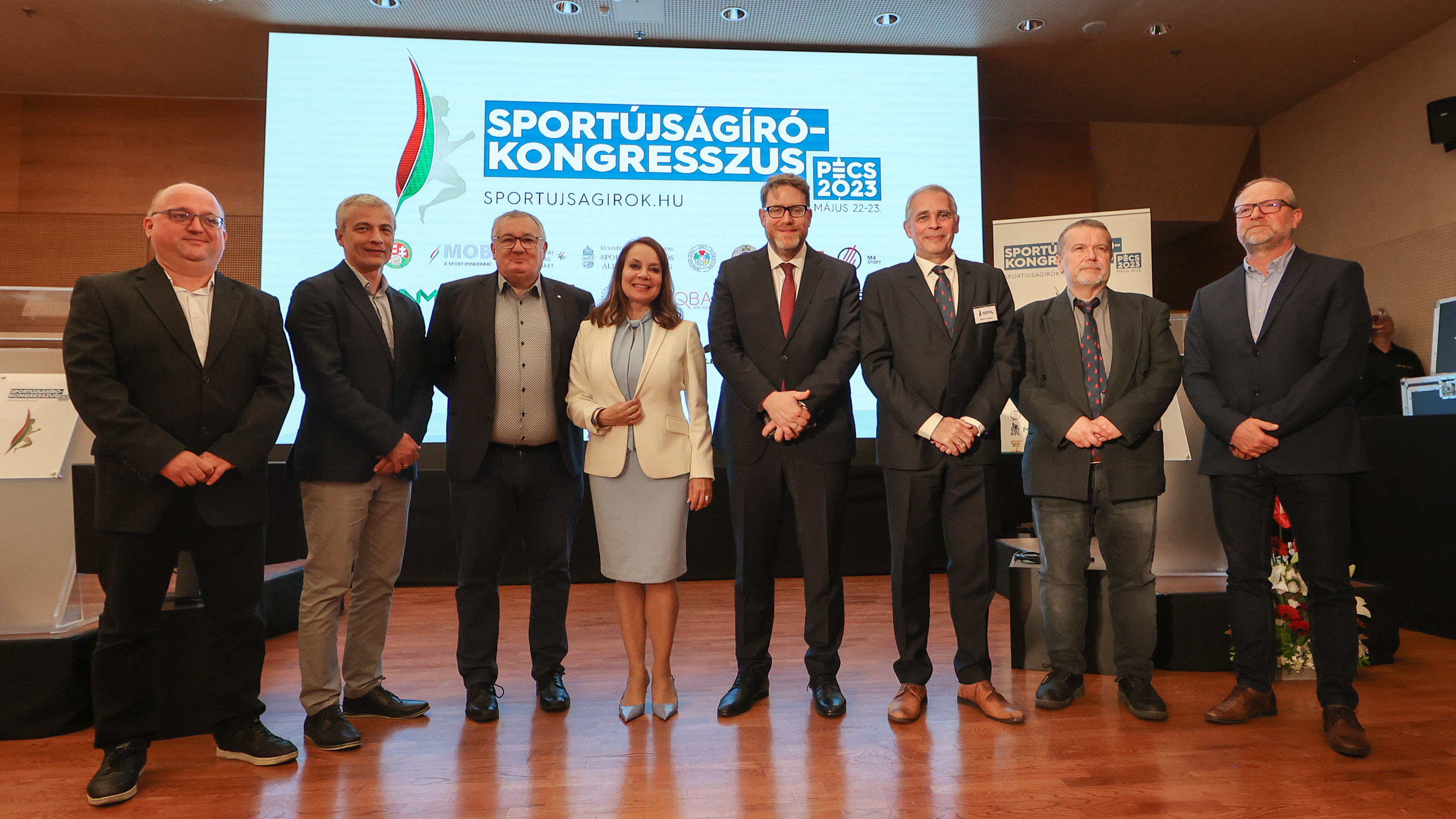 Sikeres pécsi tisztújító Sportújságíró-kongresszus, rekordrészvétellel