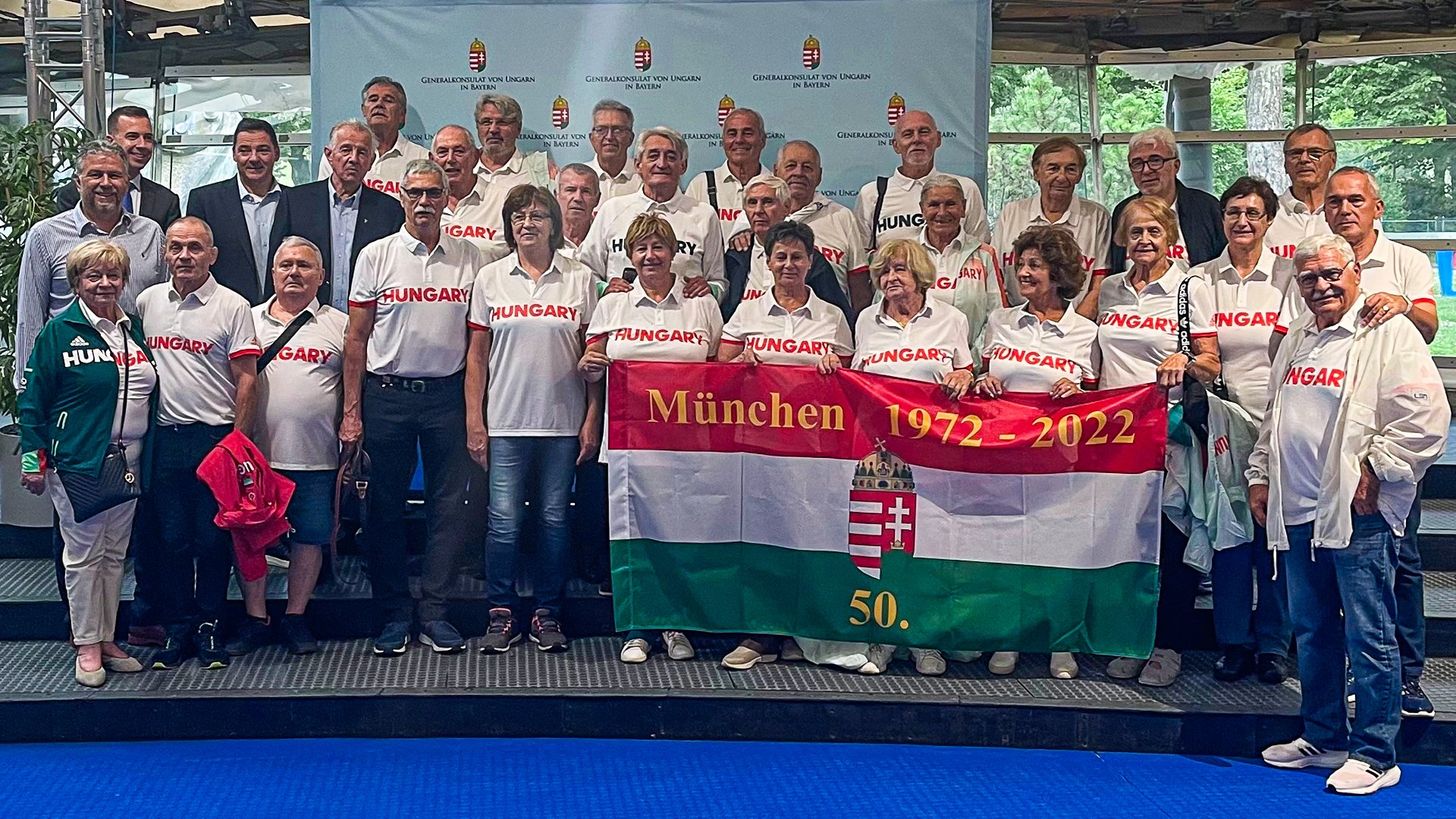 Egykori olimpiai érmesekkel Münchenben