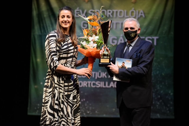 Amorim átvette Győrben az MSÚSZ díját