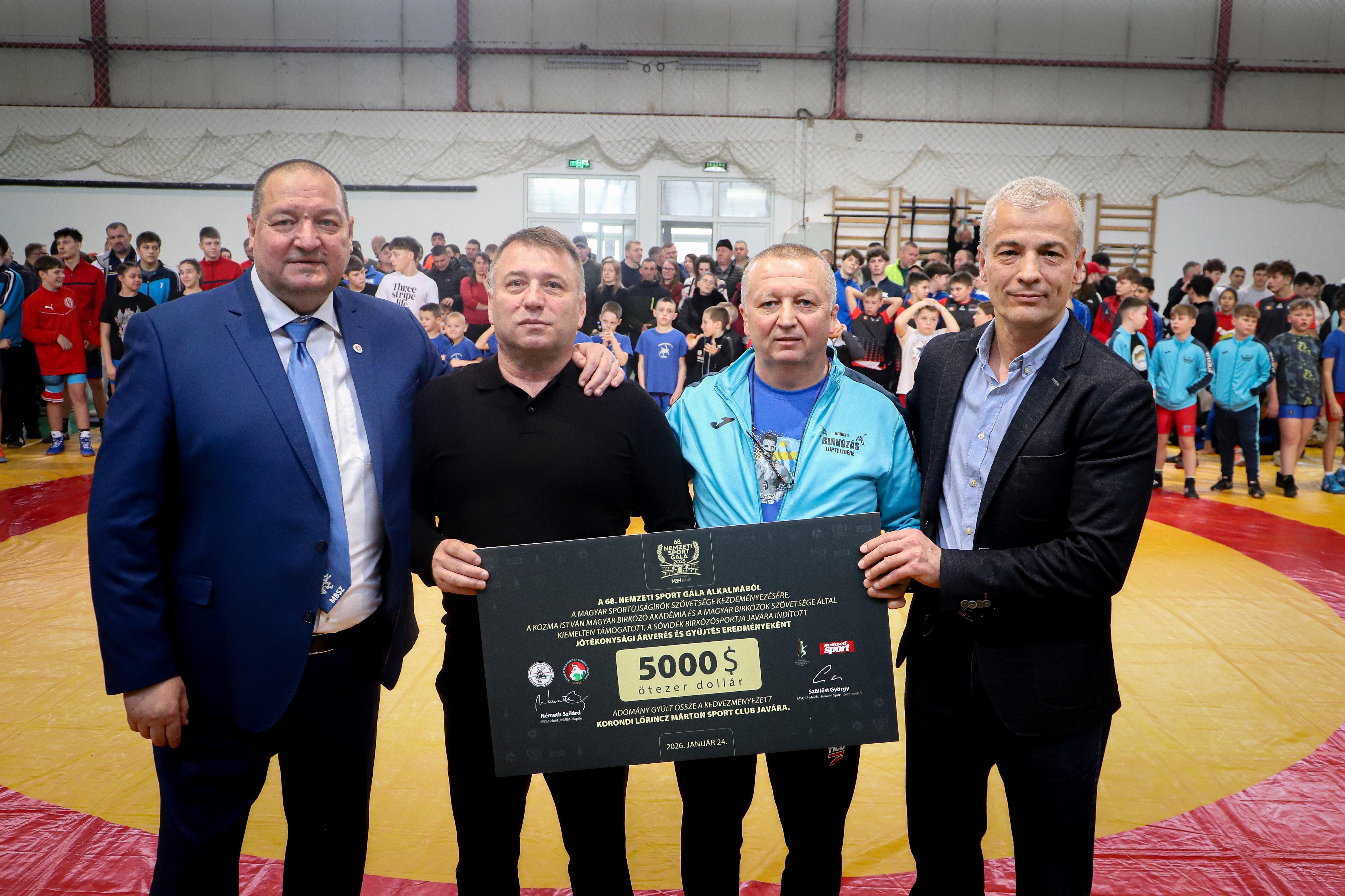 Korondon célba ért a Sportgála jótékonysága